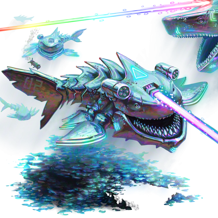 chrome cute fishy fishy